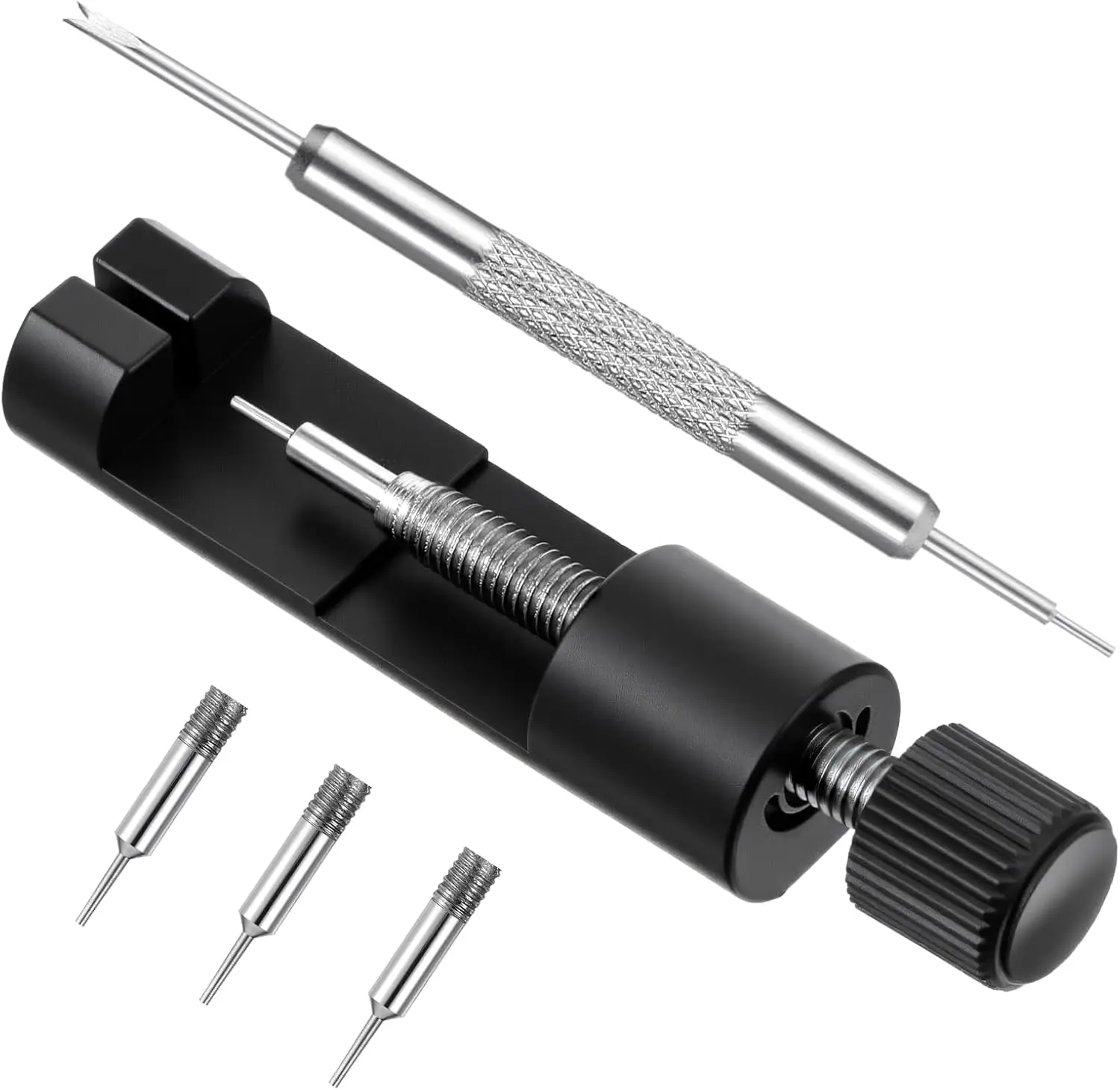 

Watch Link Removal Kit Watch Pin Removal Tool Watches Resizing Pin Remover for Sizing Bands with Extra Replacement for Adjust