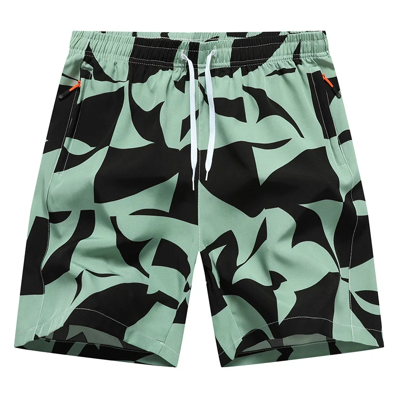 

Многофункциональные мужские шорты для активного отдыха, бега и велоспорта, летние спортивные модные шорты с принтом, дышащие, удобные, влагоотводящие