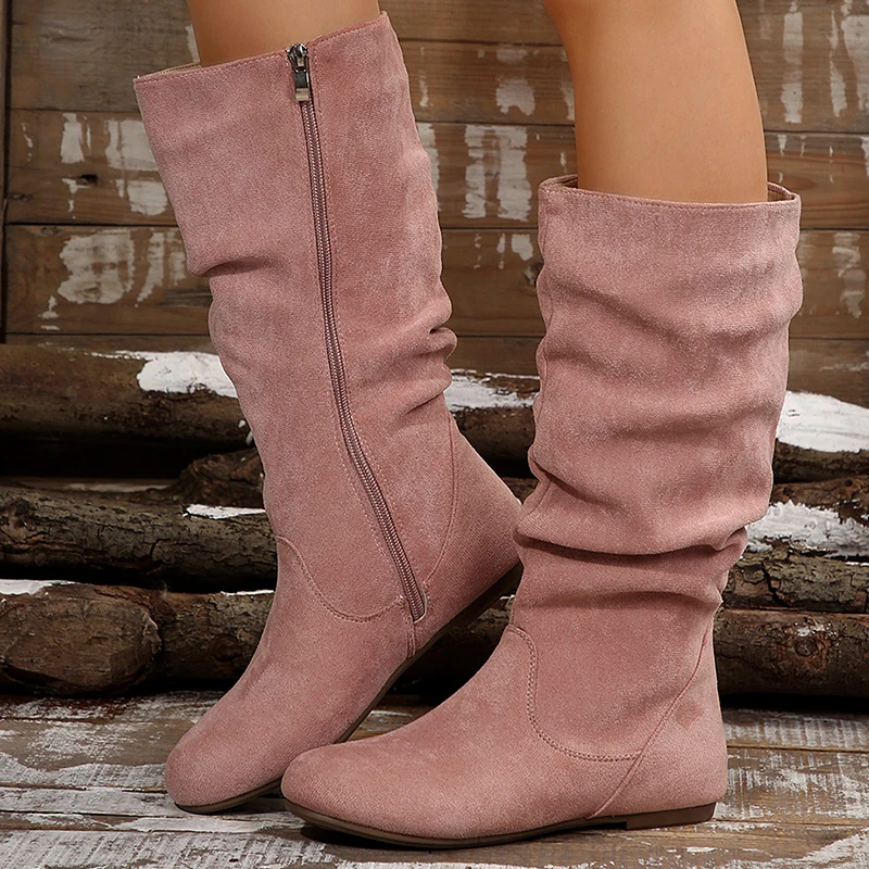 

Boots Long Autumn Winter Shoes Woman 2025 New Winter Boots Women Korean Style Women's Snow Boots Luxury High Botas Mujer