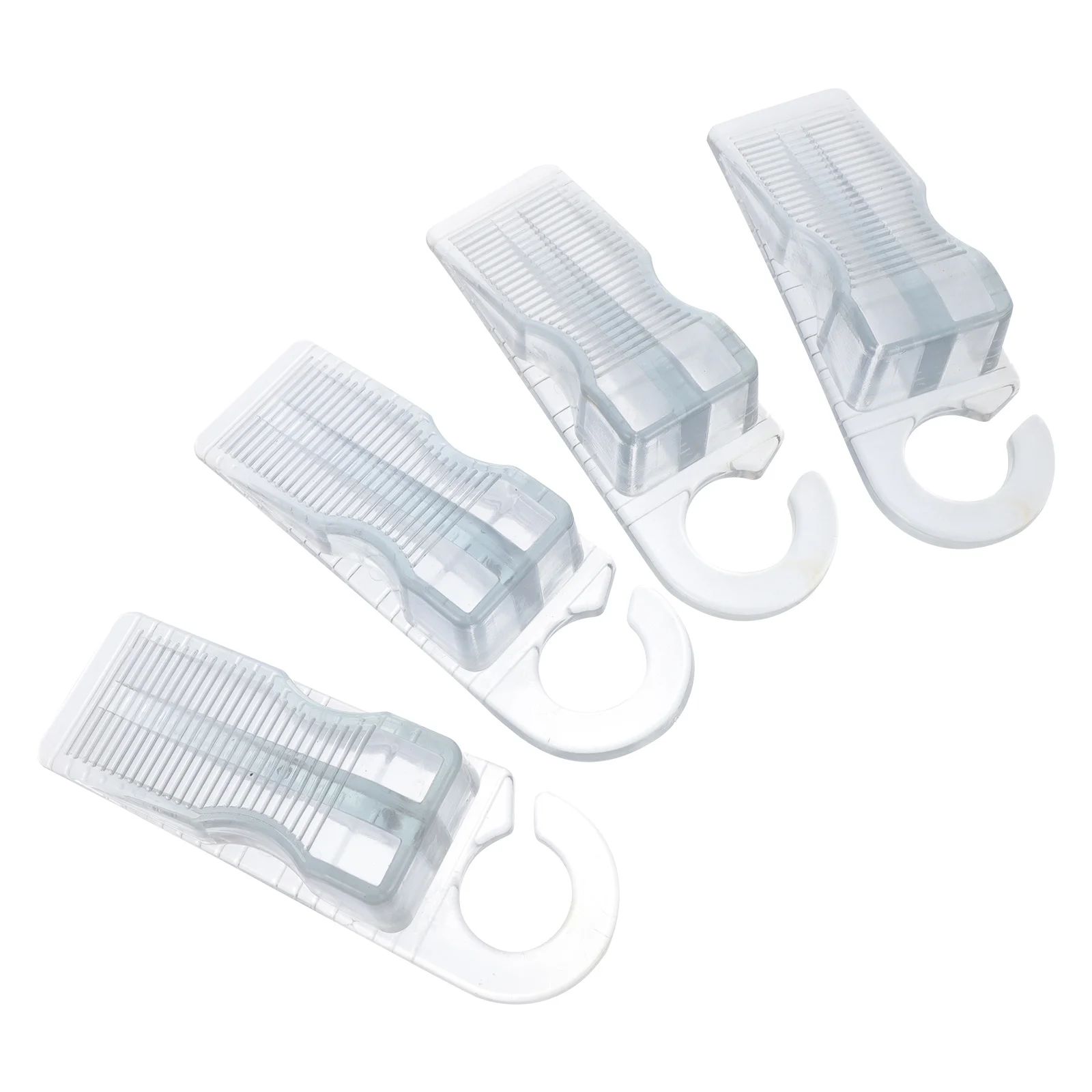 

4Pcs Door Stoppers Home Security Stopper Wedge Punch Free Safety Protector Widely Used in Office Classroom