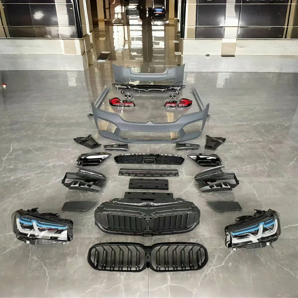 

Suitable For BMW 5 Series G30/G38 Surrounded China Grid Modified Bumper Old Modified 2018 Modified 20