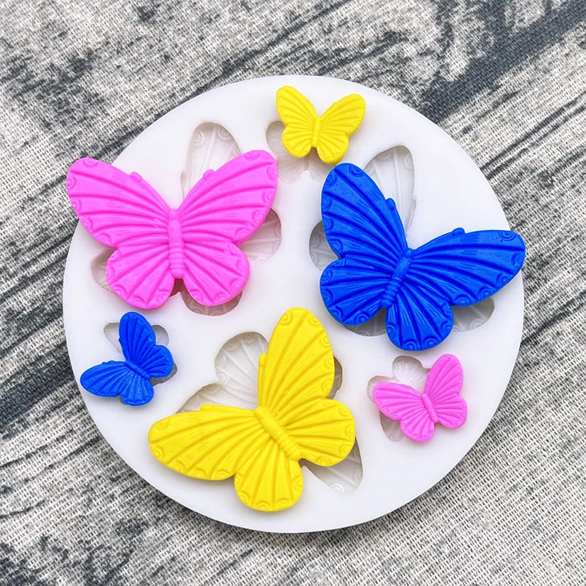 Butterfly Silicone Sugarcraft Mold Cookie Cupcake Chocolate Baking Mold Fondant Cake Decorating Tools