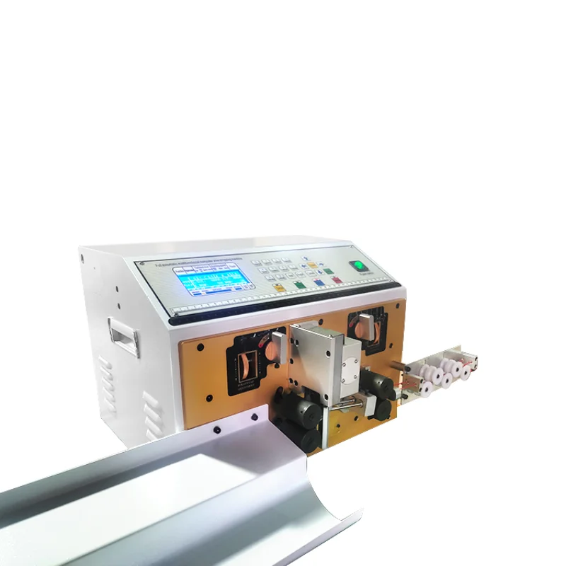 

electric wire cutter Automatic cable scrap copper Wire cutting and Stripping machine