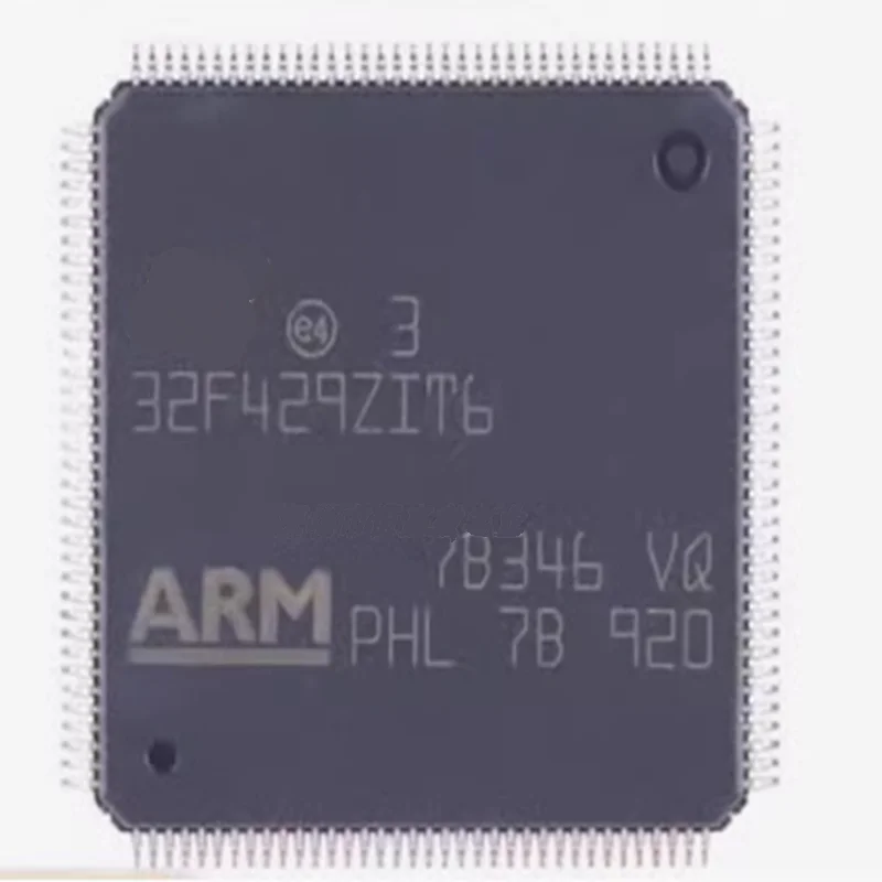 1PCS-5PCS STM32F429ZIT6  LQFP144  STM32F429ZIT6TR ARM Microcontroller  Cortex-M4 MCU DSP FPU ARM2Mb Flash 180MHz