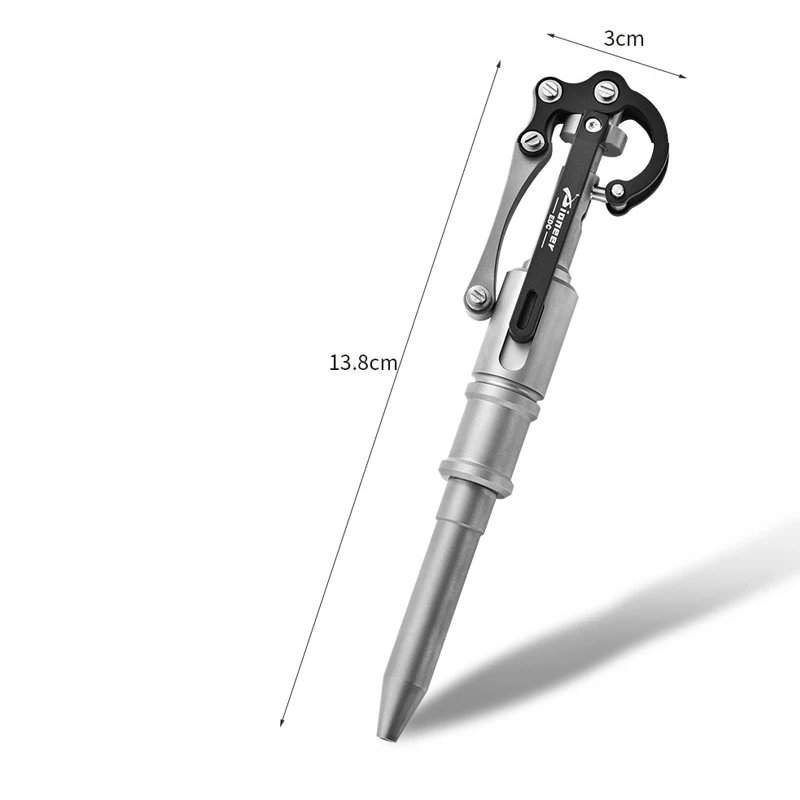 Titanium Alloy Tactical Pen Outdoor Multifunctional EDC Defense Creative Gifts Tools