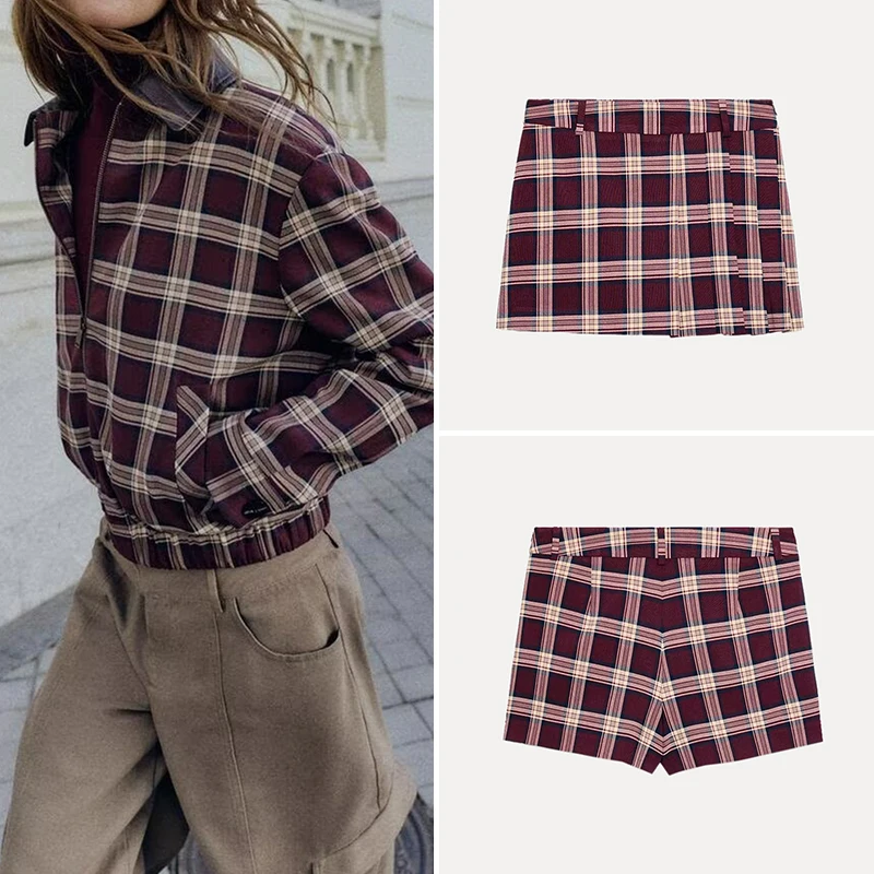 طقم فايون نسائي لشتاء 2025 مع معطف بياقة واقفة وسراويل واسعة بطيات نمط تشي طويل Sve مقاس للبالغين مصنوع في الصين #1