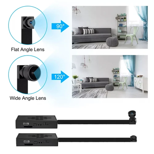 Imagen 2 del producto Mini cámara HD 1080P, módulo inalámbrico portátil DIY, cámara WiFi, grabadora de vídeo, detección de movimiento, videocámara P2P, compatible con vista remota