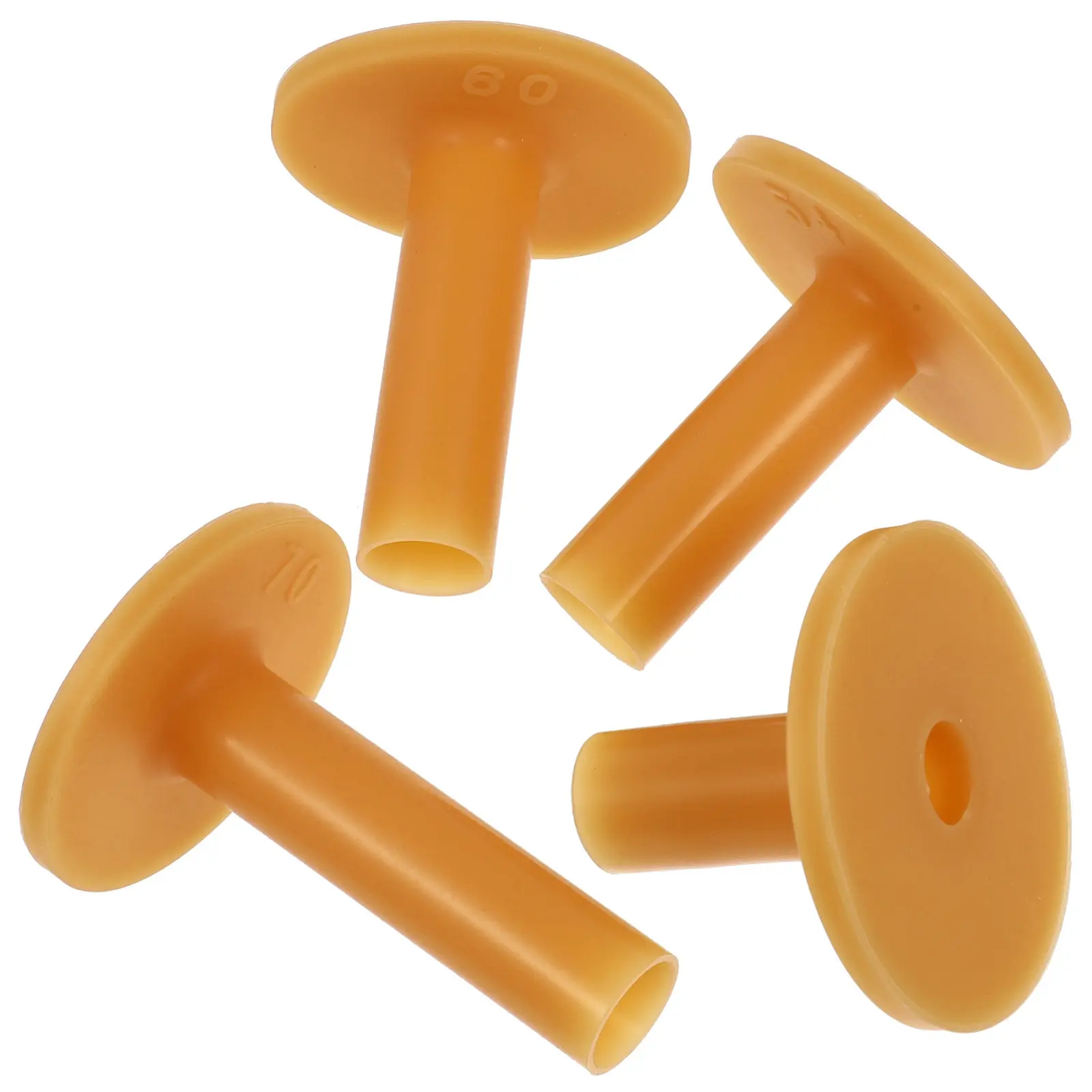 4Pcs Oversized Golf Tees for Reduced Club Resistance Longer Ball Roll Lightweight Reusable Wear-Resistant Golf Ball Holders