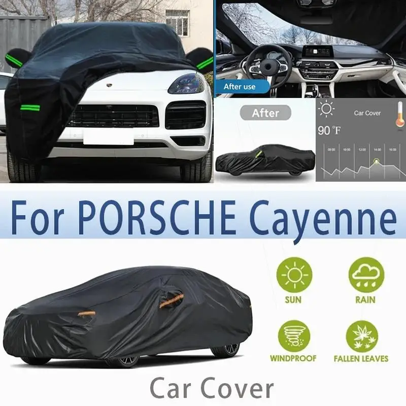 

Для наружной защиты водонепроницаемые пылезащитные чехлы для автомобилей PORSCHE Cayenne