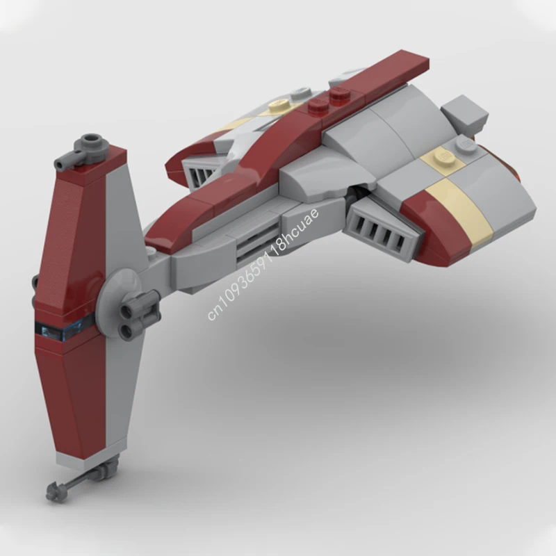 

118 шт. MOC Hammerhead-class Cruiser, мини-масштаб, звездная битва, строительные блоки, STEAM, обучение, практические способности, рождественская игрушка в подарок