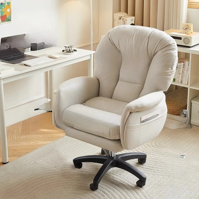 

Современный офисный стул для учебы, ленивый, милый, для спальни, удобный туалетный столик, офисный стул, скандинавские колеса, Sillas De Oficina, модная мебель