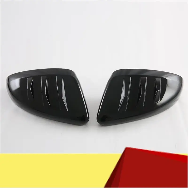 

For MG HS 2020-2024 ABS Carbon Fiber Car Rear View Mirror Cover Side Mirror Case Cap Trim Interior Accessories-M53K