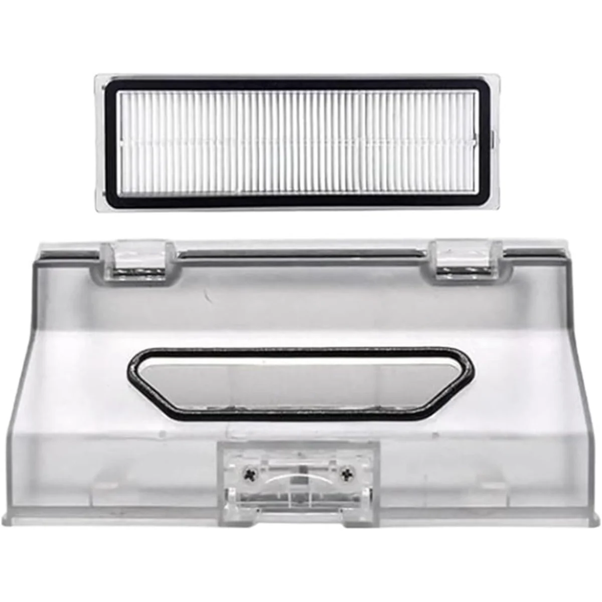 Części zamienne do odkurzacza robota Dreame Bot W10 / W10 Pro Pojemnik na kurz Kosz na śmieci z filtrem — A19G