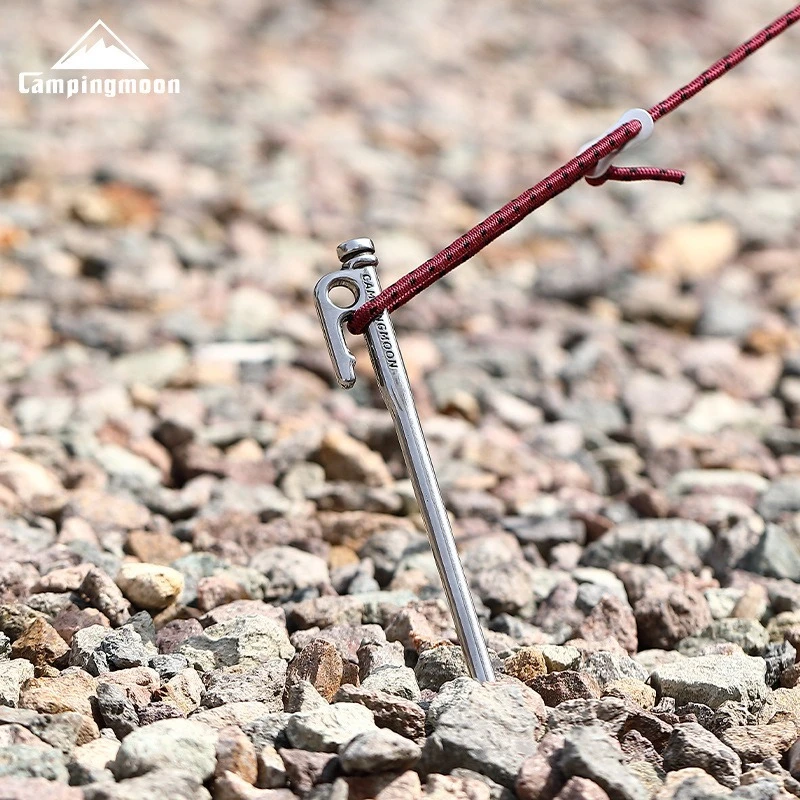 campingmoon-k35-6-k-series-camping-nail-set-outdoor-camping-forging-420-stainless-steel-ground-nail-tent-canopy-fixed-tent-nail