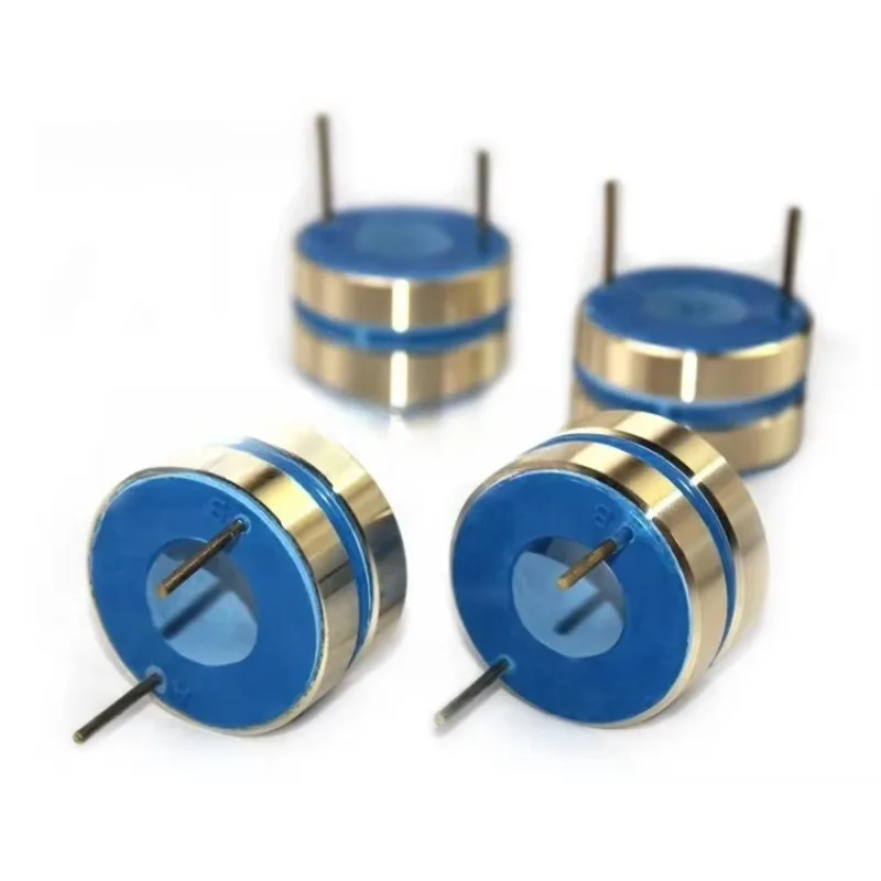 Food Packaging Machine Accessories Slip Ring Two-way Four-way Collector Ring Assembly Conductive Ring Carbon Brush Holder