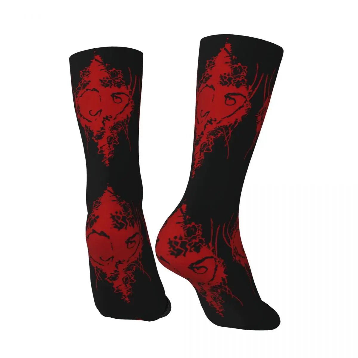 Hip Hop Retro Parasyte Crazy Men's Compression Socks Unisex Parasyte Harajuku Seamless Printed Funny Novelty Happy Crew Sock