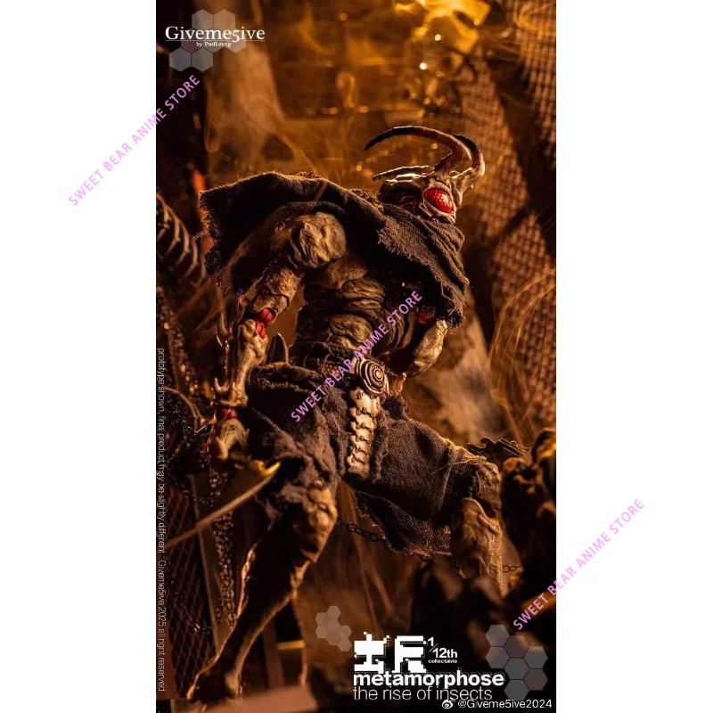 Giveme5ive تمثال مفصلي 1/12 التحول Airoki صعود الحشرات عمل الشكل أنيمي نموذج العصرية اللعب دمية