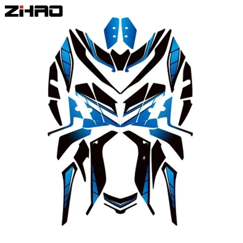 Motorcycle body fairing sticker logo decals Protector Decal 3D Stickers For XMAX 300 XMAX300