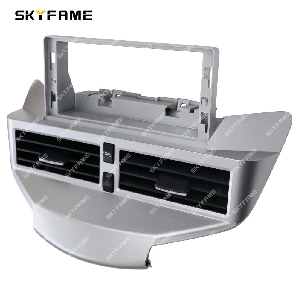 SKYFAME 12.3 Inch Car Frame Fascia Adapter Canbus Box Decoder Android Radio Dash Fitting Panel Kit For Ford Fiesta