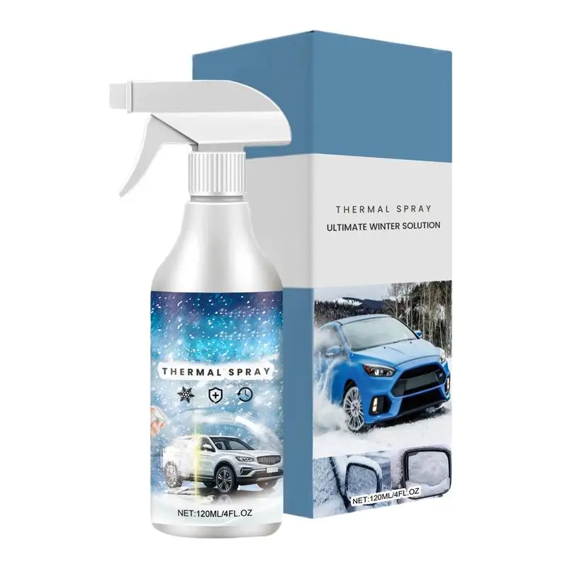 Deicer Spray For Car Windshield Car Deicer Liquid Ice Melt Winter Car Accessories Defrost Spray Windshield De-Icer Spray Liquid