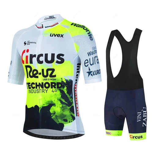 Conjunto de Ropa deportiva de Ciclismo para Hombre, Maillot de uniforme de bicicleta de montaña, traje de Ciclismo de verano
