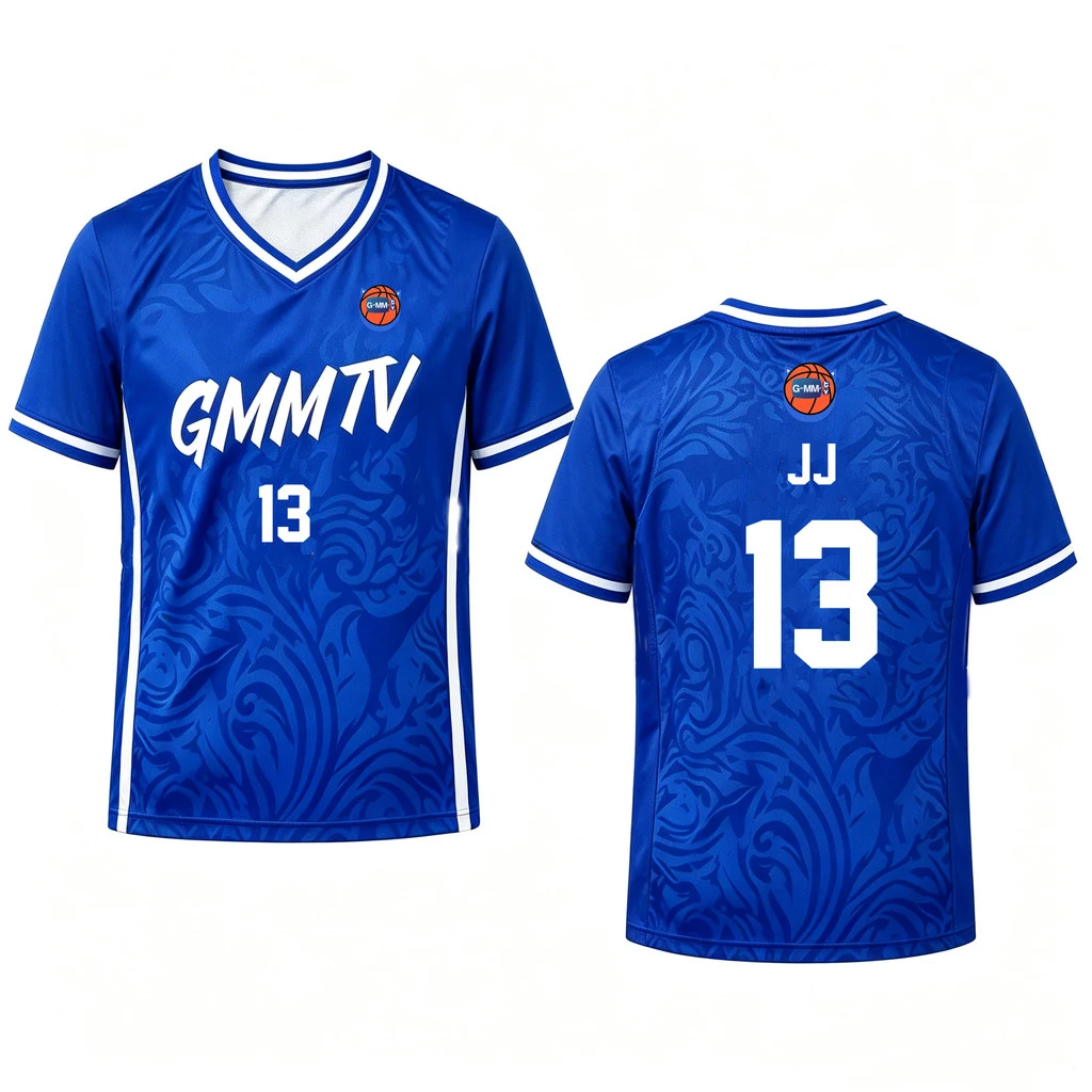 Sommer Herren Damen 2026 GMMTV All-Star Games Trikot Sport Kurzarm Freizeit Thailand T-Shirt Oberteil – Detail 6