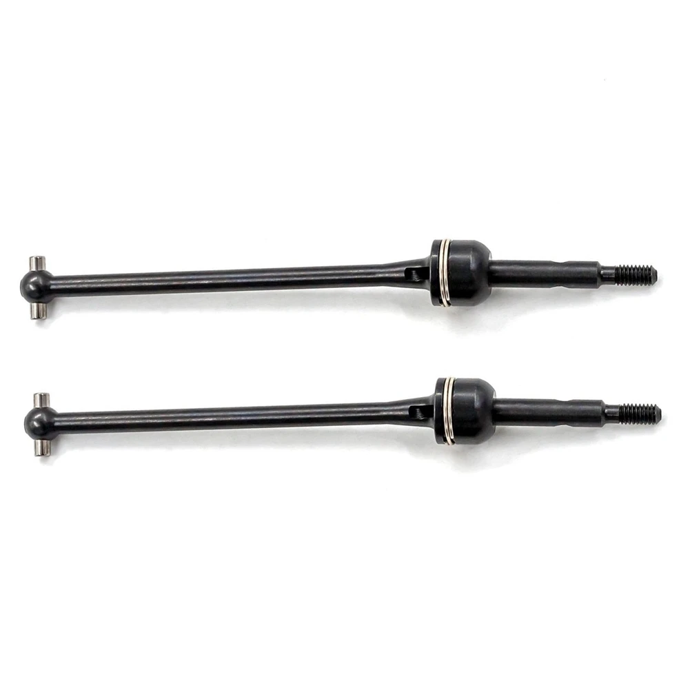 

2Pcs Steel Rear Drive Shaft Driveshafts for 1/10 Traxxas Slash Rustler Hoss Stampede VXL 4X4 2WD RC Car Upgrades Parts