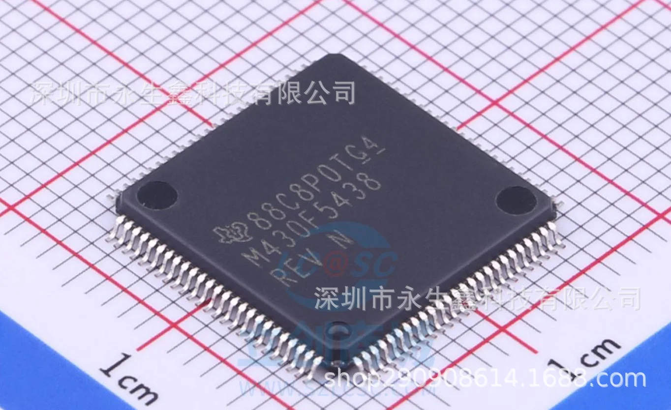 

MSP430F5438IPZR M430F5438 LQFP-100 16 10PCS