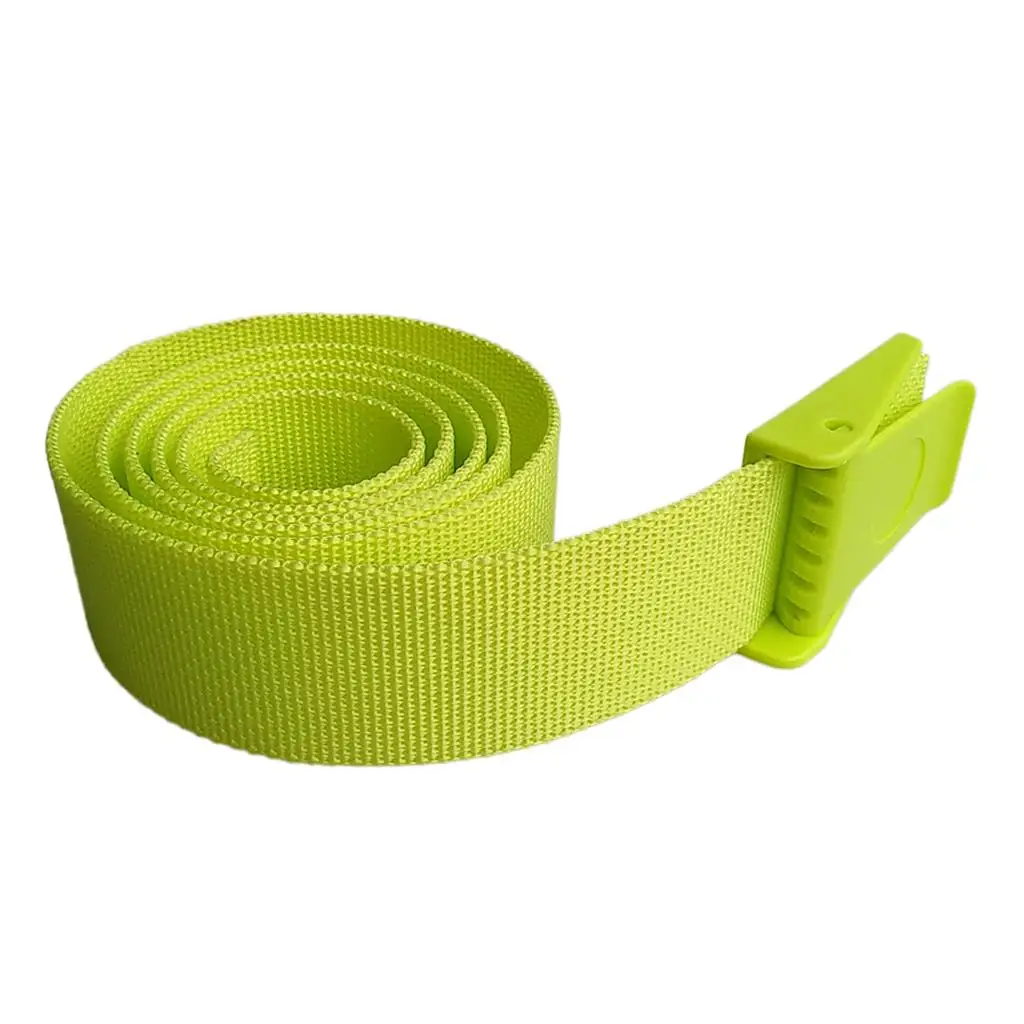 Polyester Diving Weight Belt Quick Buckle Scuba Webbing Attachment for Free Diving and Snorkel
