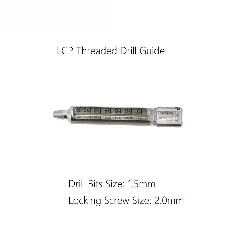 Locking Threaded Drill Guide Veterinary Orthopedic Instruments Orthocore view 4