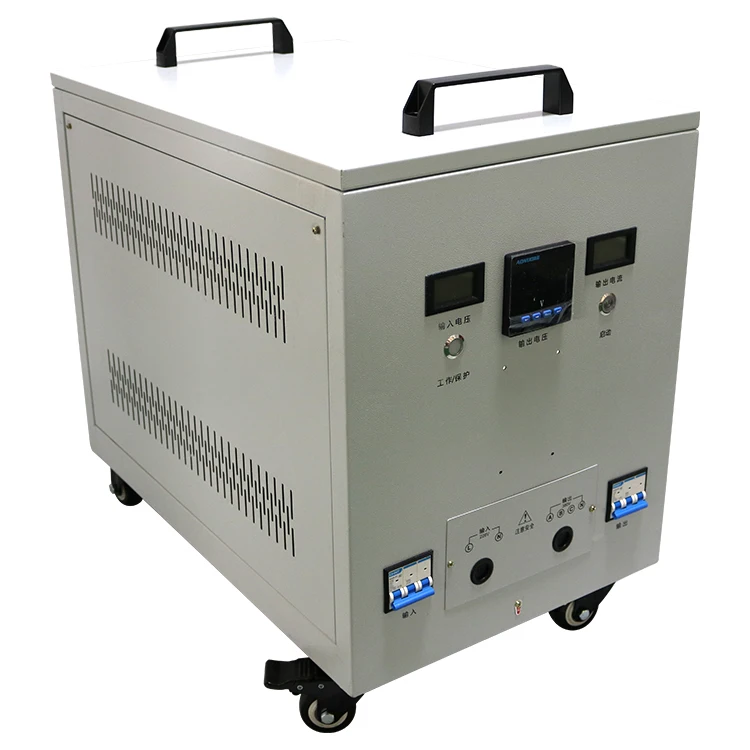 Konwerter fazowy wysokiej jakości, transformator napięcia podwyższający napięcie z 2-fazowego na 3-fazowy, 220V na 380V, 220V na 400V, 15kW 15kVA 20kW 20kVA