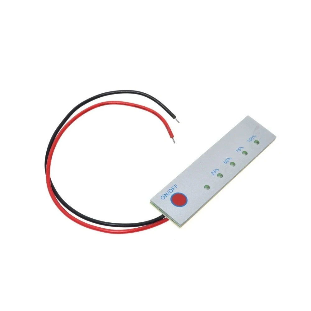 

Lithium Battery Capacity Tester 12V Panel Electric Power Display Indicator Board