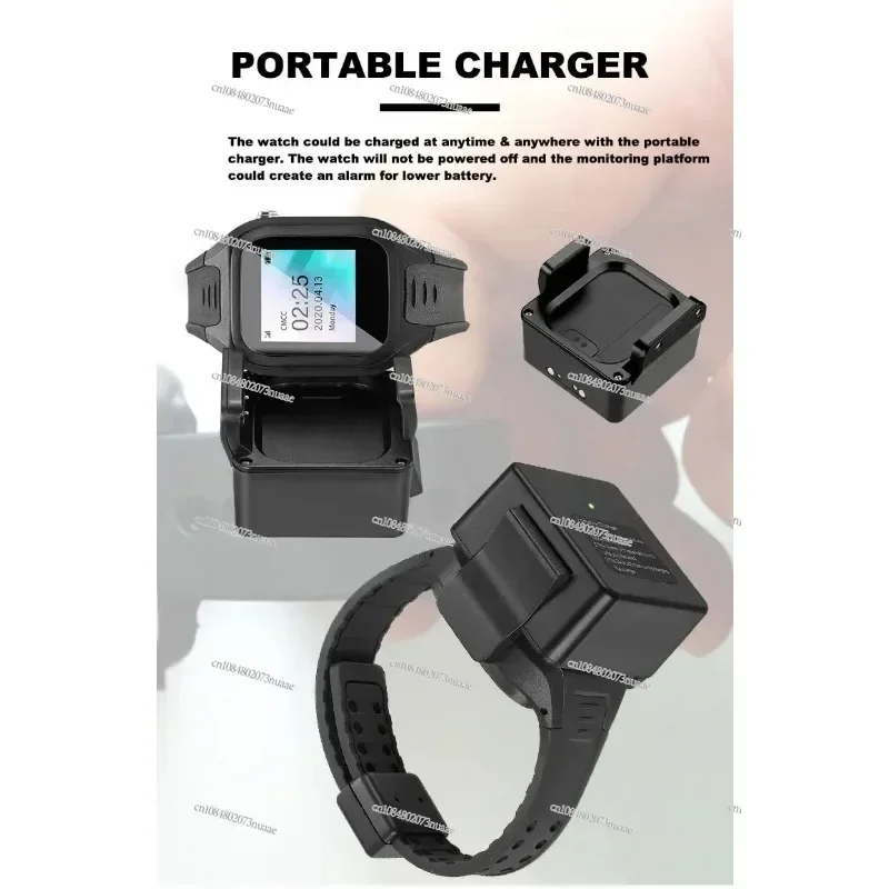 Personal GPS Tracking Bracelet Wrist Ankle Tracker for Prisoner with Tracking System and App Customize Global 4G