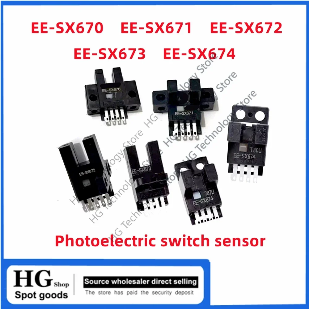 Original new  EE-SX672 671A 670 673 674 U slot L Small photoelectric sensor EE-SX672A 671A 670A 673A 674A sensor