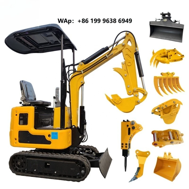 Rippa Earth-moving Machinery Accessories Mini Excavator Parts Hydraulic Quick Hitch