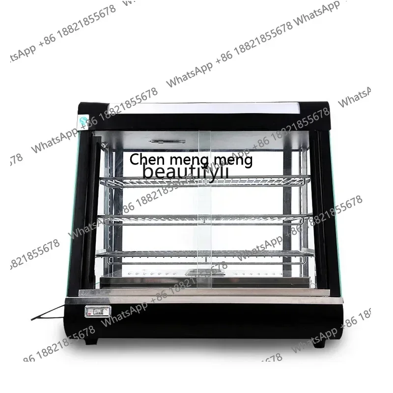 FF YH  Insulation Cabinet Commercial Egg Tart Fried Burger Deli Food Desktop Insulation Display Food Insulation Box