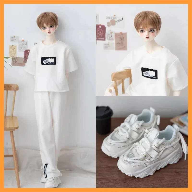 

[45 days shipping] 1/3 Scale Casual Warm Trendy Normal Uncle Short Sleeved Pants Sportswear Fit BJD Uncle Body Toys Fans DIY