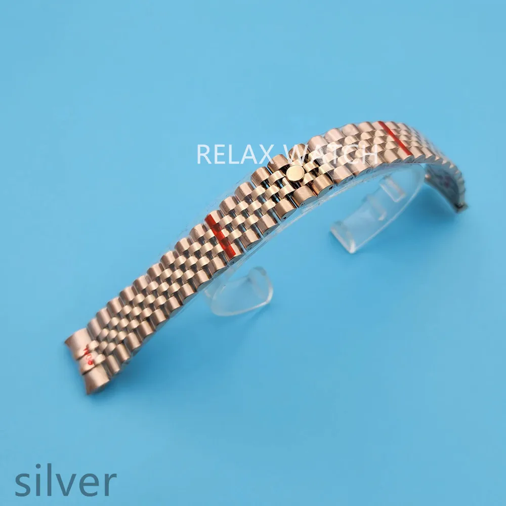 20mm Stainless Steel Five Baht Presidential Band Suitable for Perpetual 36mm 39mm 40mm Case