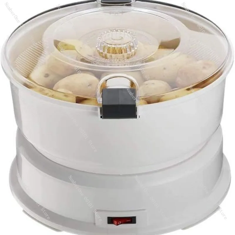 Electric Potato Peeler Machine, Automatic Vegetable Peeler, Commercial Kitchen Peeling Equipment