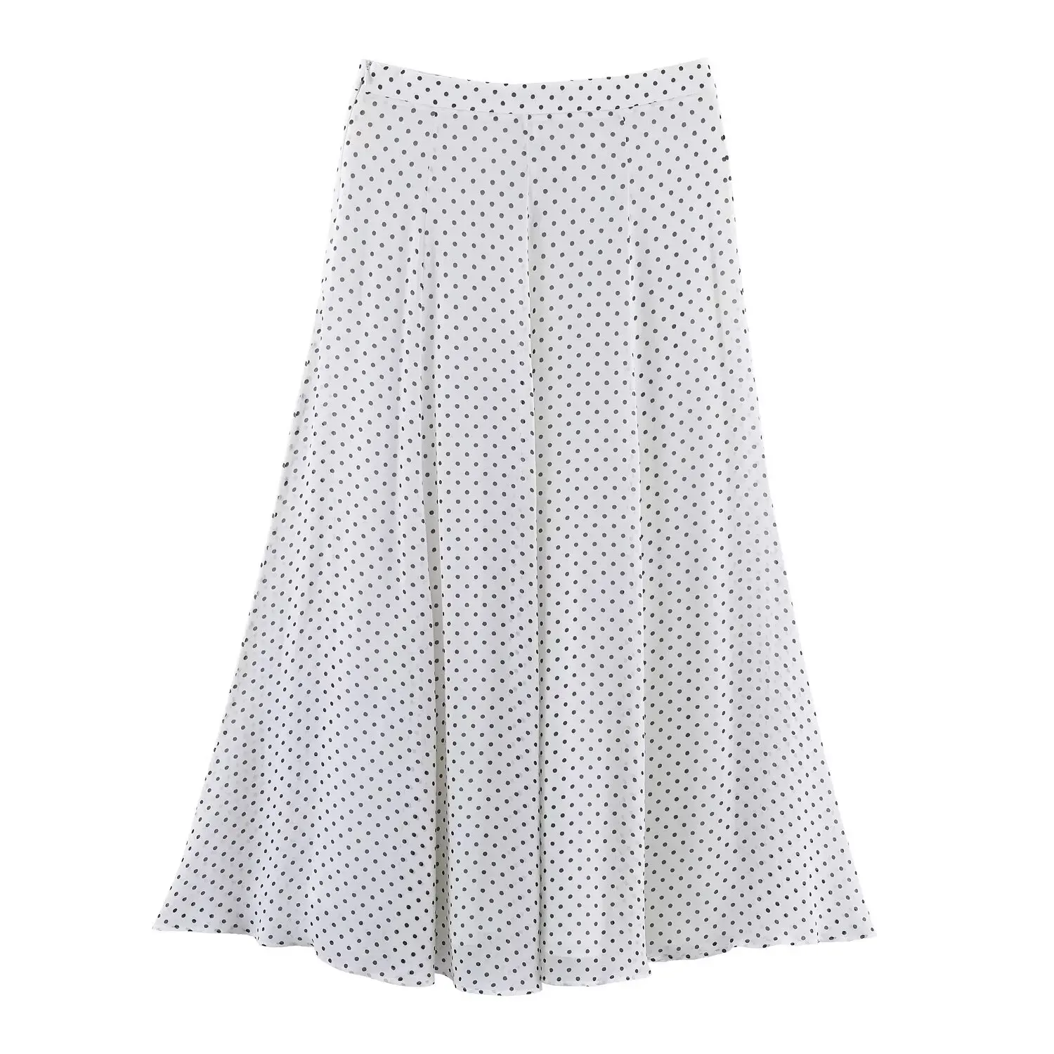 Polka Dot Gedrukt Midi Rokken Tweedelige Sets voor Vrouwen 2025 Zomer Chic Strik Gebonden Blouse Top Suits Vrouw 2-delige Outfits