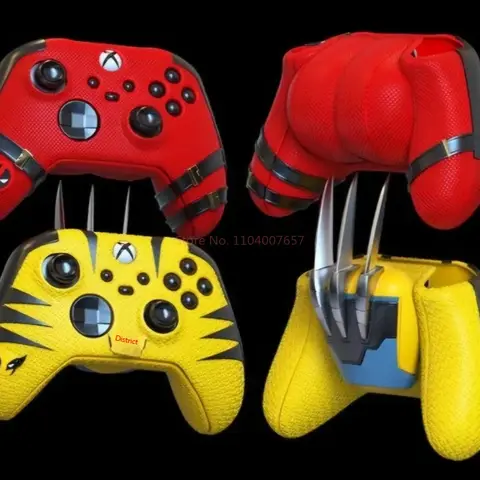 Xbox Gamepad-fodral Deadpool Wolverine Wolverine-fodral Anime Periphery 1 st för Xbox Series SX-skal till frontplåt 8 best sales xbox deadpool - №2