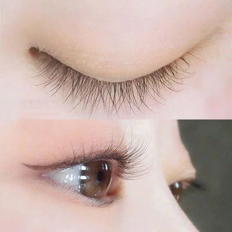 Black Self Adhesive False Eyelashes Gentle 11-13MM DIY Lashes Extension Eye Makeup No Glue Needed Natural Fake Eyelashes Party