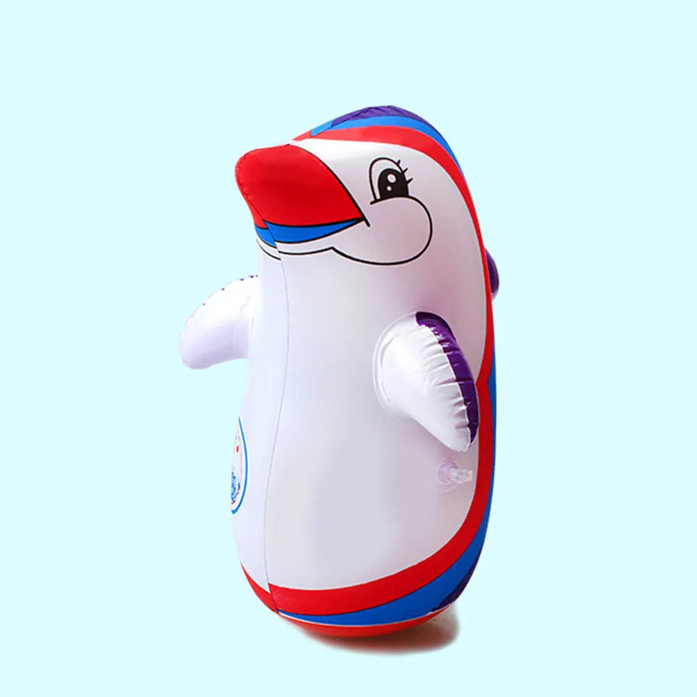 3-個のインフレータブルペンギンタンブラー-プレミアム-pvc-素材-愛らしい漫画の形のバランスをとる楽しい通気ツール-子供、男性、女性用