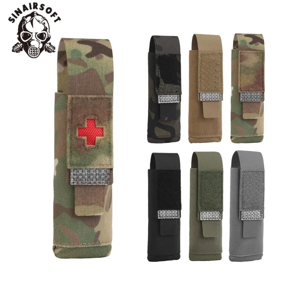 

Tactical Medical Pouch Civilian CAT Tourniquet Pouch Hunting Vest Belt Molle Flashlight Storage Holster knight Patrol Tool Bag