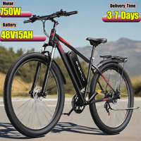 C29 Ultra E-Bike 750W Motor 48V15AH Battery Dual Mechanical Disc Brakes Electric Bike 29-Inches Tires 21 speed Electric Bicycle
