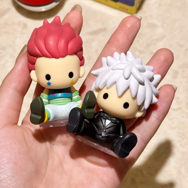 ホット販売 Rement Hunterxhunter 豆目ペタデル Youke Xin ヨークランドブラインドボックス置物デスク装飾子供の誕生日プレゼントのおもちゃ