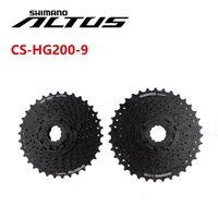SHIMANO ALTUS CS-HG200-9 11-32T/11-34T/11-36T HYPERGLIDE Black For MTB Mountain Bike 9 Speed Cassette Original Shimano Bike Part