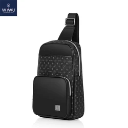 WiWU Master borsa a tracolla con lucchetto per impronte digitali borse per Tablet antifurto borsa a tracolla impermeabile borsa da viaggio con tracolla regolabile