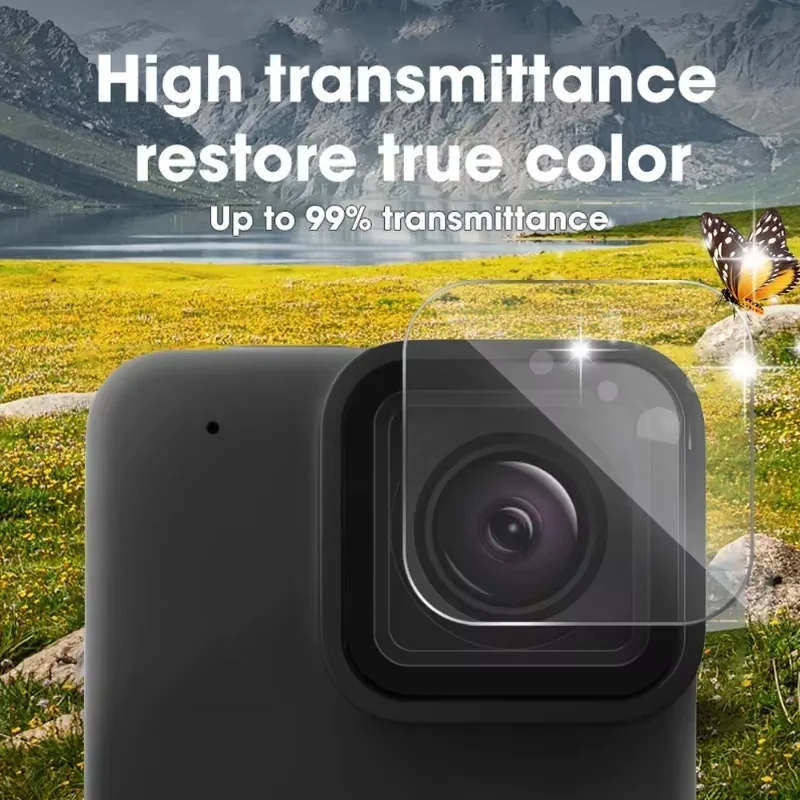 Tempered Glass Screen Protector Cover for GoPro Hero 11 Mini Black Lens Anti-scratch Protective Film for Hero 11Mini Accessories