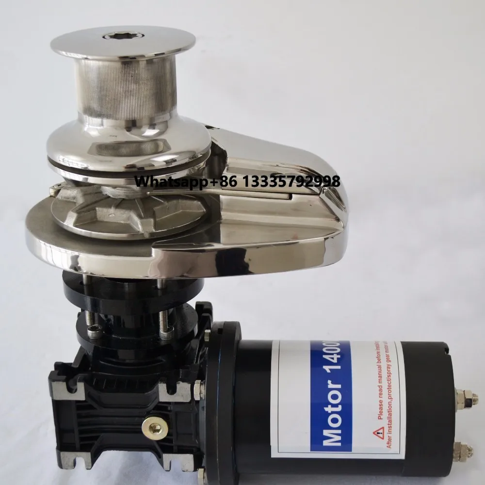 

Boat Yacht Marine Parts 3000W Vertical Anchor Windlass With Drum Capstan